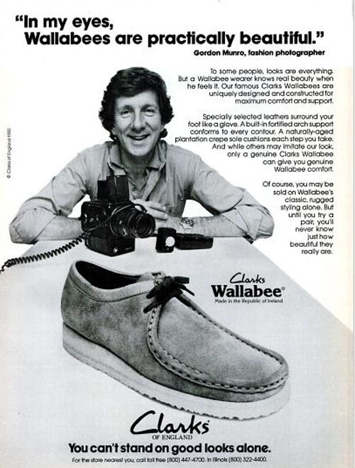 old clarks shoes advert